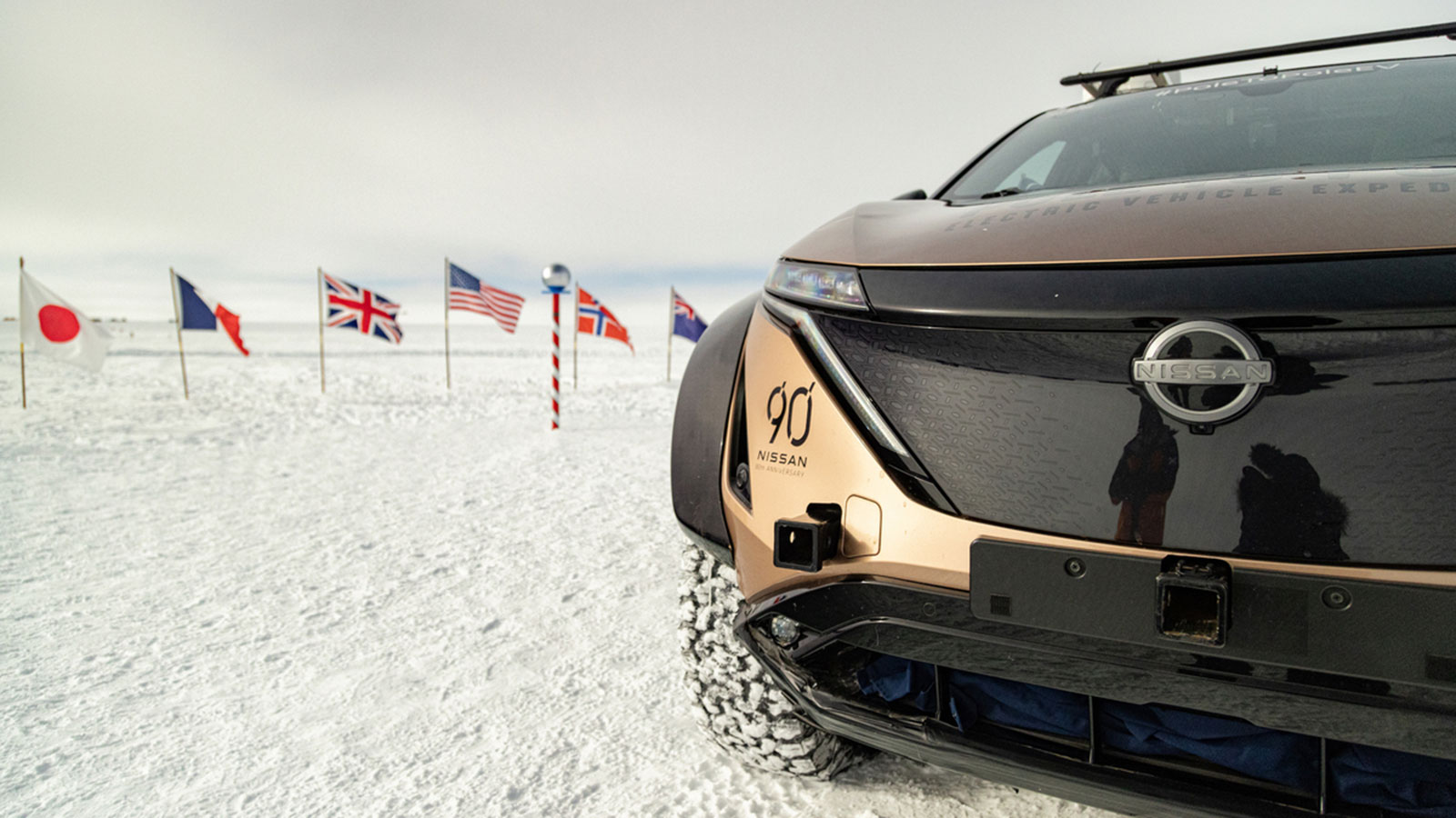 Nissan Ariya: Το πρώτο ηλεκτρικό που πήγε από το Βόρειο στο Νότιο Πόλο